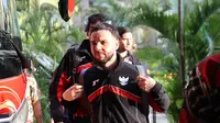 Calvin Verdonk saat tiba di Hotel Fairmont, Jakarta pada Jumat (21/3/2025).