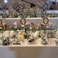 Rizky Billar memberikan sederet seserahan mewah untuk Lesti Kejora dari rumah mode ternama (Budy Santoso)