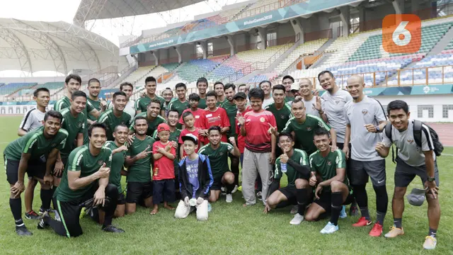 Piala AFF 2018 : Latihan Timnas Indonesia