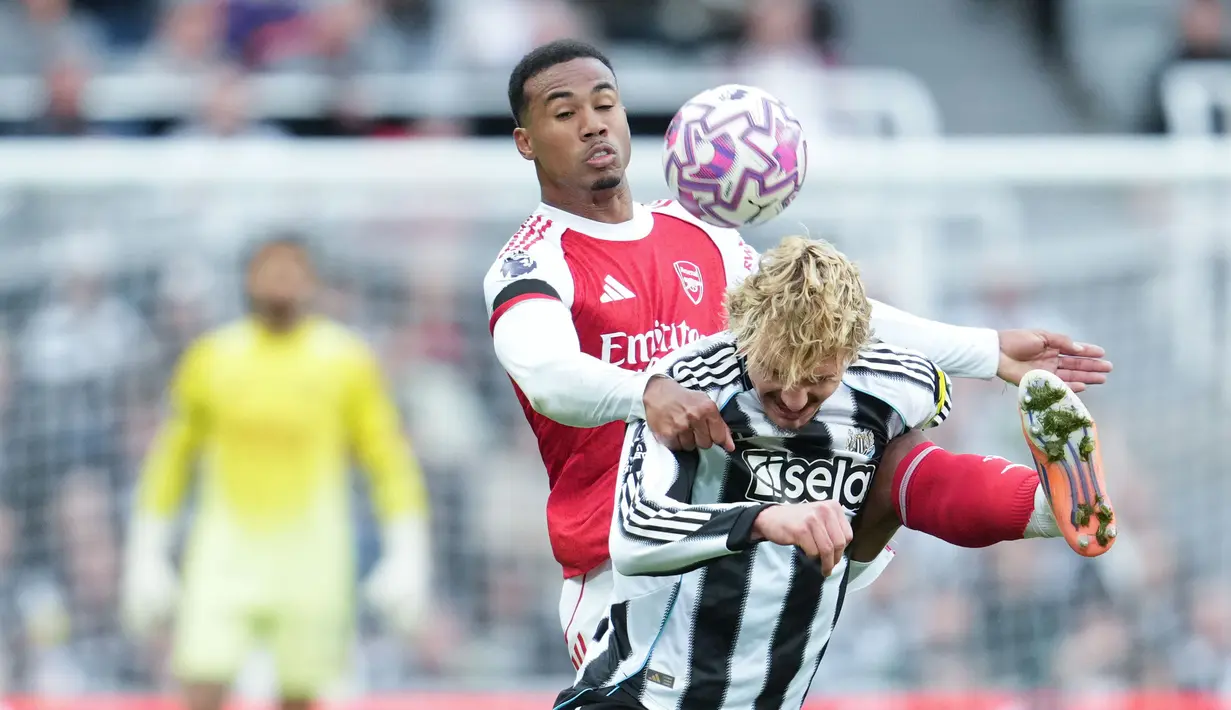Di laga ini, Newcastle berhasil unggul berkat gol Nick Woltemade di babak pertama. (AP Photo/Jon Super)