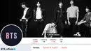 Tak hanya itu, akun resmi BTS lainnya, @btS_bighit mencapai 11 juta followers. Dua akun ini menjadi satu-satunya akun Twitter dari Korea Selatan yang punya follower lebih dari 10 juta. (Foto: soompi.com)