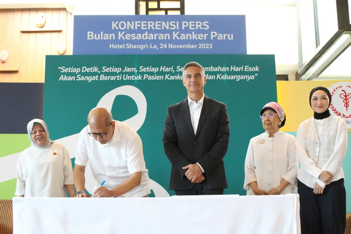 Foto tandatangan MoA antara MSD Indonesia dan YKI