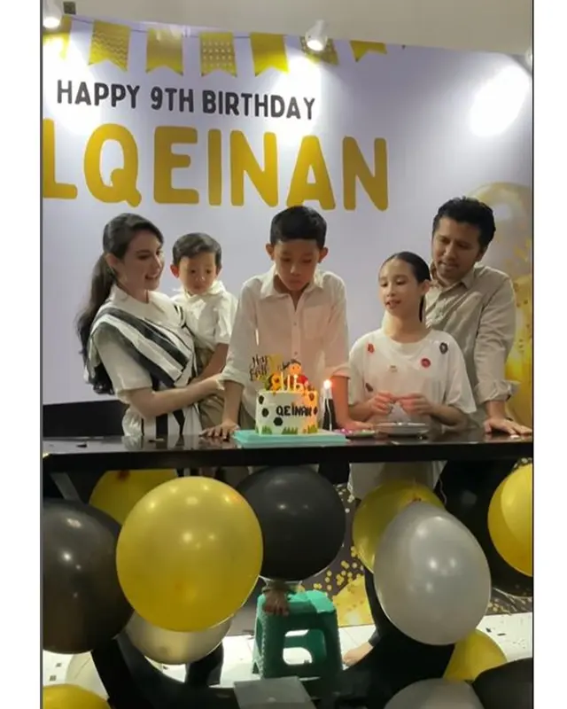 5 Momen Arumi Bachsin dan Emil Dardak gelar syukuran ultah ke-9 anak kedua, sederhana tapi penuh makna