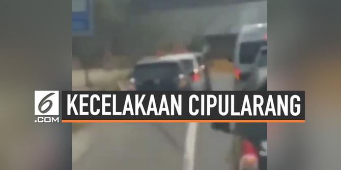 VIDEO: Viral, Detik-Detik Kecelakaan Maut Tol Cipularang