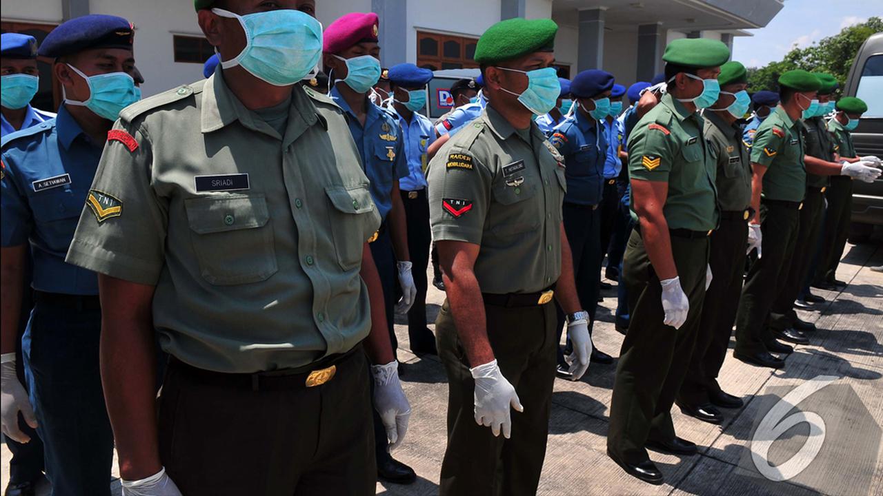 Persiapan Tim SAR TNI Menerima 4 Jenazah AirAsia