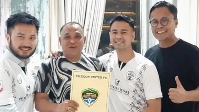 Raffi Ahmad Akuisisi dan Beli Klub Sepak Bola Cilegon FC, Ini 4 Faktanya