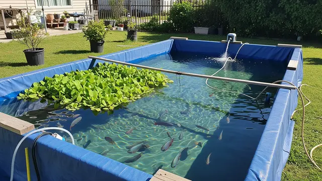 Kolam Ikan Menggunakan Terpal