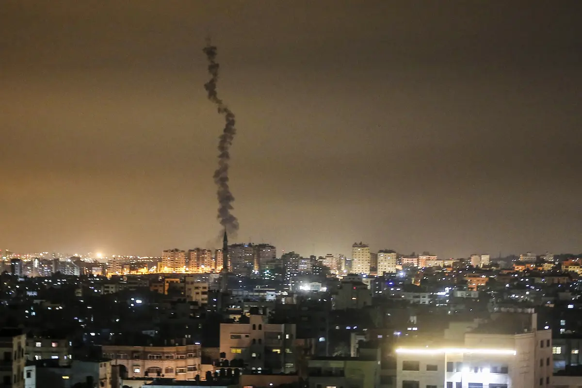 Serangan Udara Israel Gempur Jalur Gaza