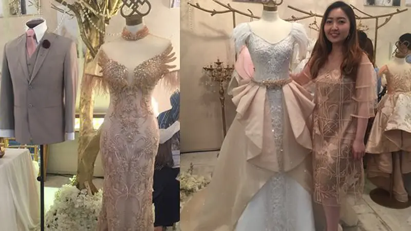 Tampil Glamour Namun Tetap Natural Dengan Wedding Dress Tema Ini