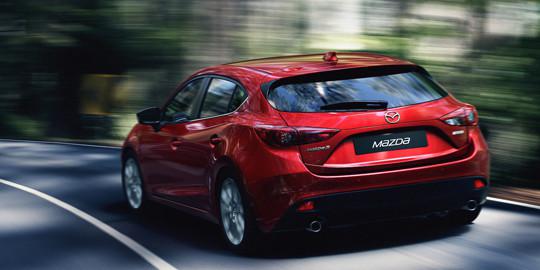 New Mazda 3 rear view