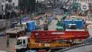 Nantinya, waktu tempuh dari Stasiun Lebak Bulus hingga Stasiun Kota sekitar 45 menit. (Liputan6.com/Angga Yuniar)