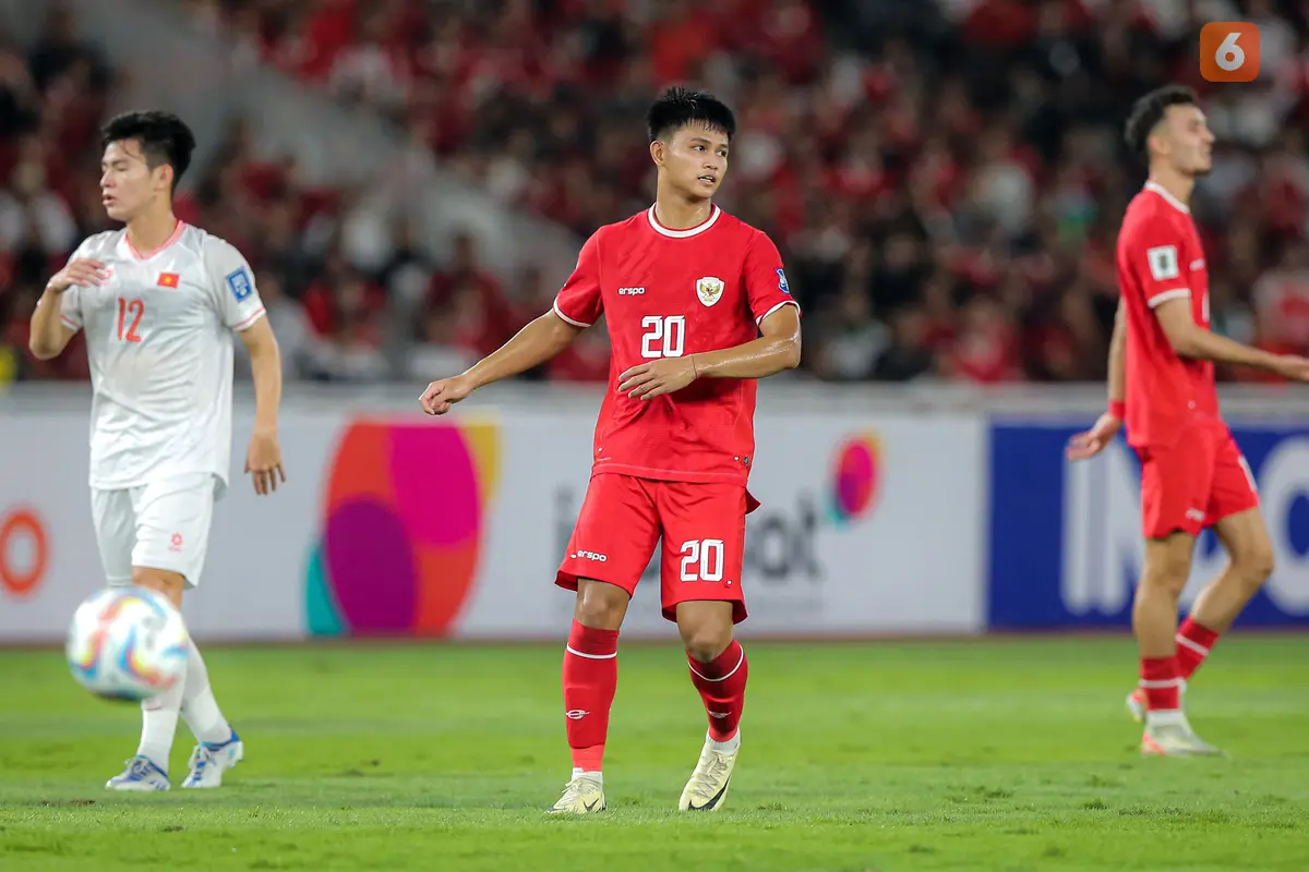 Pemain Timnas Indonesia Hokky Caraka