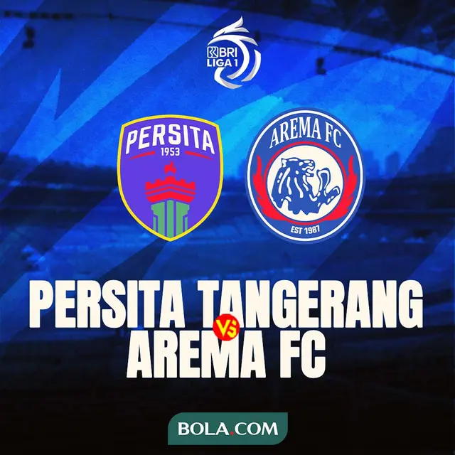 BRI Liga 1 - Persita Tangerang Vs Arema FC