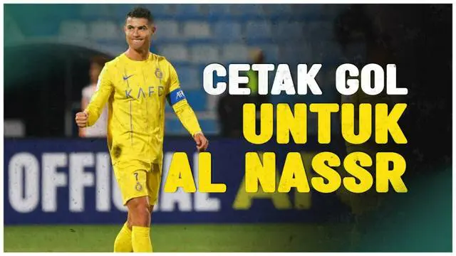 VIDEO: Cristiano Ronaldo Cetak Gol, Al Nassr Sukses Kalahkan Al Fateh di Liga Arab Saudi
