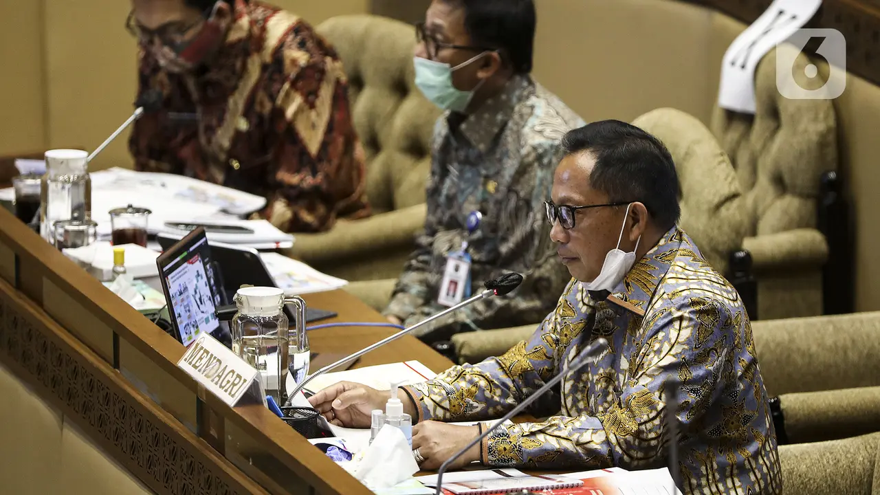 FOTO: Mendagri Imbau Petahana Tak Gunakan Dana Bansos di Pilkada 2020