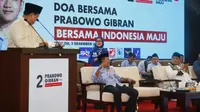 Prabowo Subianto saat menyapa Iti Octavia Jayabaya. (Minggu, 03/12/2023).