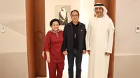 Megawati Soekarnoputri Disambut Menteri Negara UEA Saat Tiba di Abu Dhabi