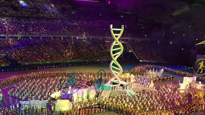 Meriahnya Upacara Pembukaan Sea Games 2015