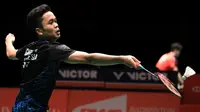 Tunggal putra Indonesia, Anthony Sinisuka Ginting. (PBSI)