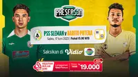 Saksikan Live Streaming Laga Uji Coba PSS Sleman Vs PS Barito Putera di Vidio, Sabtu 17 Juni