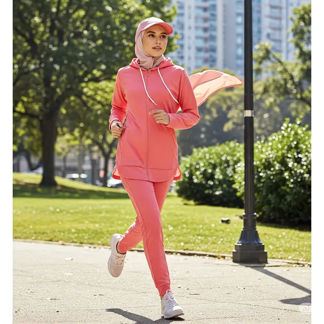 12 Inspirasi Outfit Lari Hijab yang Nyaman dan Stylish untuk Hijabers Aktif