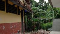 Kerusakan akibat gempa Banten. (Foto: Istimewa).