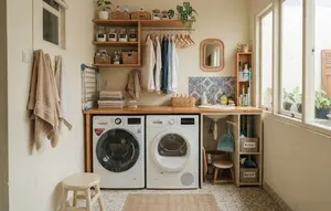 7 Inspirasi Laundry Kecil di Rumah Tanpa Banyak Renovasi, Jadi Ruang Cuci Anti Sempit