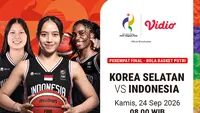 Korea Selatan vs Indonesia - Asian Games 2026 Women’s Basketball: Berebut Tiket Semifinal di Vidio