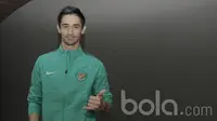 Pemain Timnas Indonesia U-22,Gavin Kwan, jelang keberangkatan ke Kamboja di Jakarta, Senin (05/06/2017). Timnas Indonesia U-22 akan menghadapi laga uji coba melawan Kamboja pada 8 Juni 2017. (Bola.com/M Iqbal Ichsan)