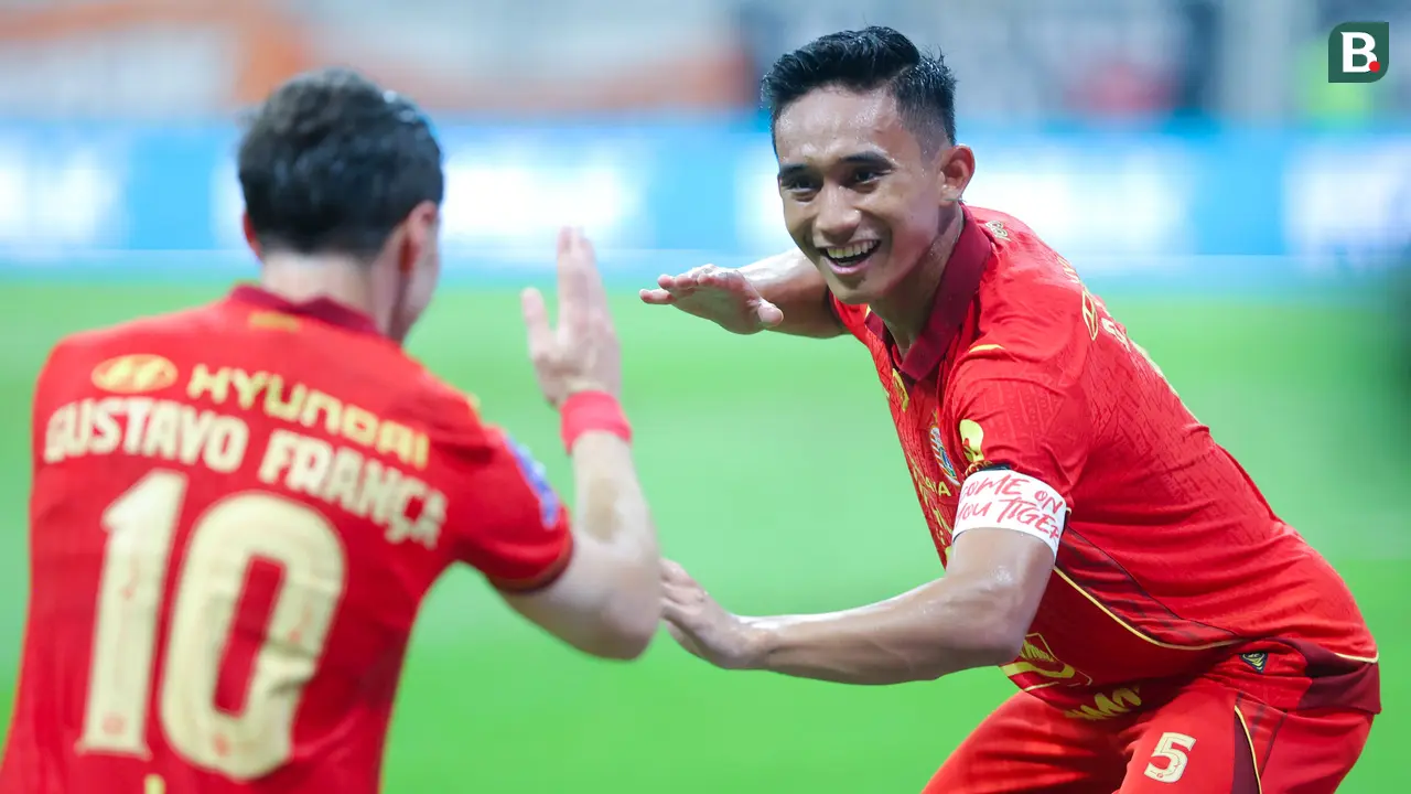 Foto: Macan Kemayoran Ngamuk, Persija Lumat Persita di BRI Super League