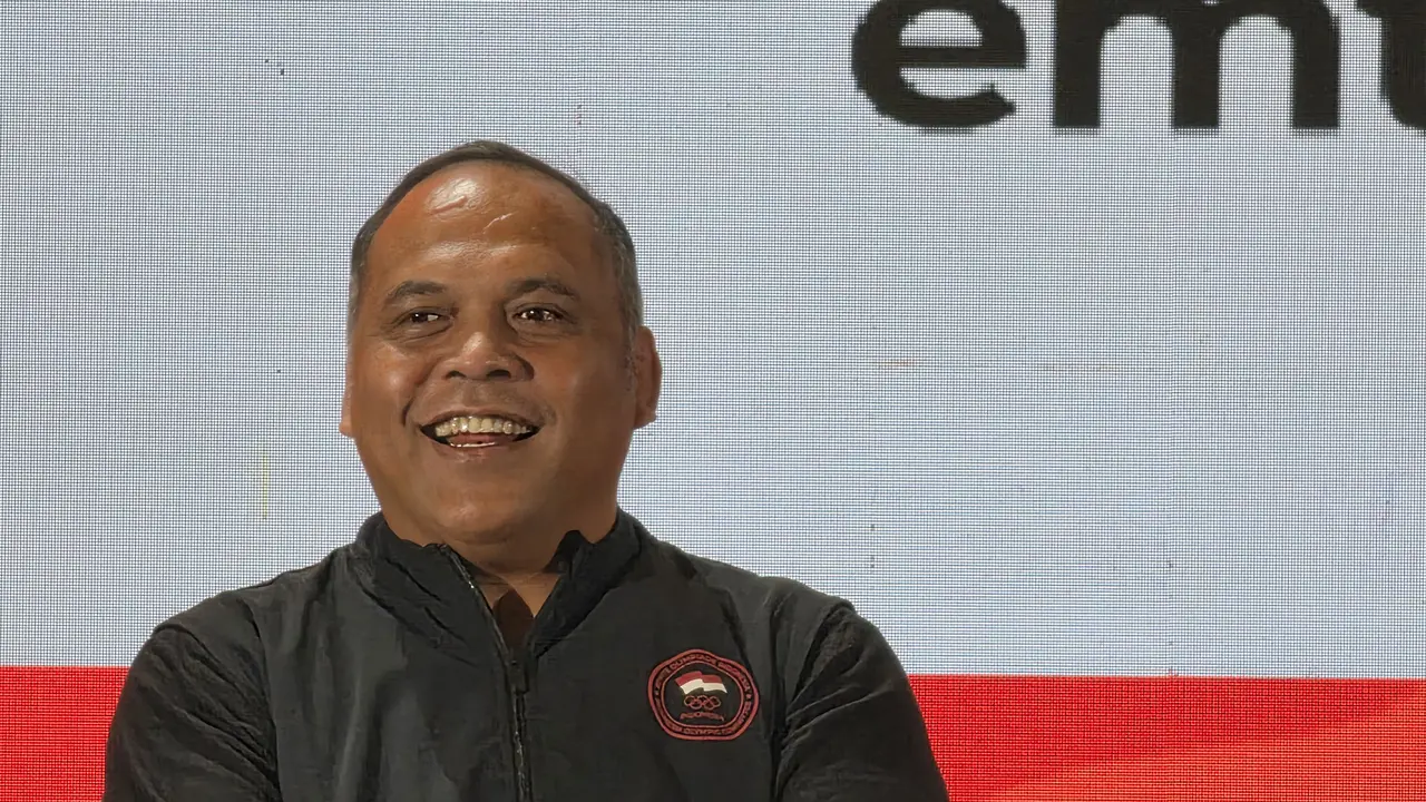 Anggota KE NOC Indonesia Krisna Bayu
