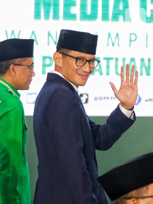 Kepindahan Sandiaga dari Gerindra ke PPP telah menguat dalam beberapa bulan terakhir sejak awal 2023 lalu. (Liputan6.com/Angga Yuniar)