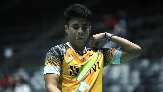 Ikhsan Leonardo Imanuel Rumbay - Australia Open 2022 - Bulu Tangkis