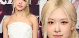 Tiba di karpet acara, Rosé BLACKPINK mencuri perhatian dengan tampilannya yang begitu elegan. Ia memilih gaun putih bernuansa clean dan modern, siluetnya sederhana namun tetap dramatis, menonjolkan aura regal yang selama ini melekat pada dirinya. [@thebpinksnews].