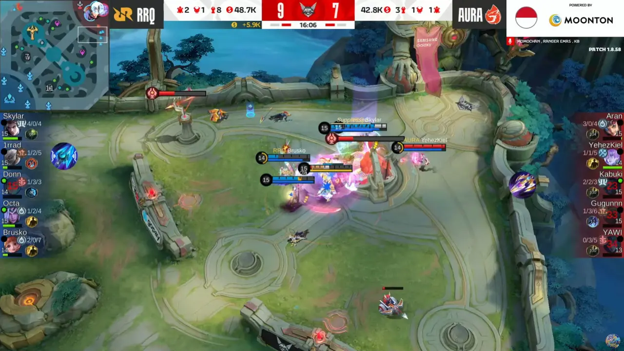 MPL ID S13 RRQ Hoshi vs Aura Fire