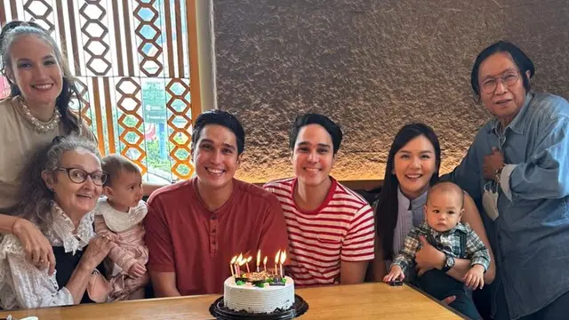 Ultah Marcel dan Mischa Chandrawinata (Instagram/nadinelist)