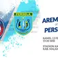 Piala Gubernur Jatim - Arema FC Vs Persela Lamongan (Bola.com/Adreanus Titus)