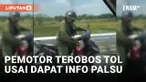 Dapat Info Hoaks, Pemotor Masuk ke Jalan Tol Solo-Jogja