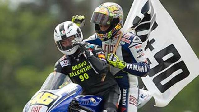 Valentino Rossi dan Angel Nieto