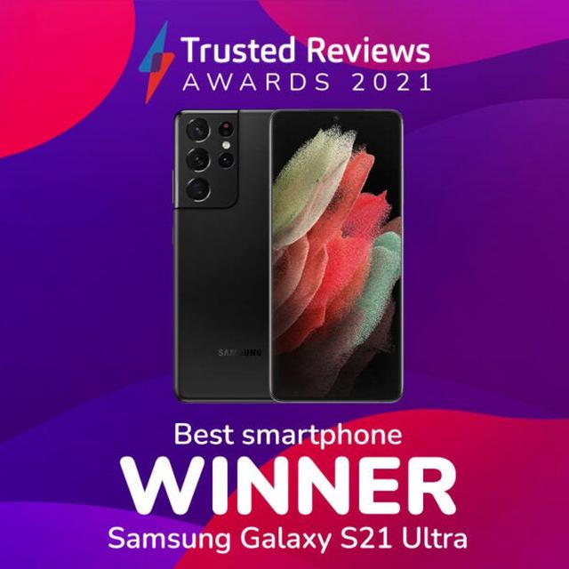 Samsung Galaxy S21 Ultra meraih Best Smartphone dalam Trusted Reviews Awards 2021 (Dok. Samsung Electronics Indonesia)