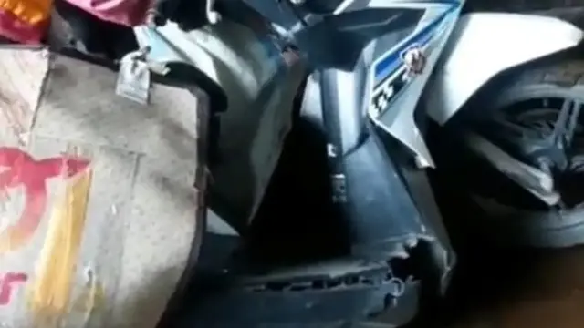 Kumpulat Potret Skutik Honda yang Viral Akibat Rangka Patah (ist)