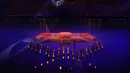 Atraksi Pembukaan SEA Games Singapore 2015 di National Stadium, Singapura, Jumat (5/6/2015). Sebuah parade disajikan saat Pembukaan SEA Games Singapore 2015. (Reuters)