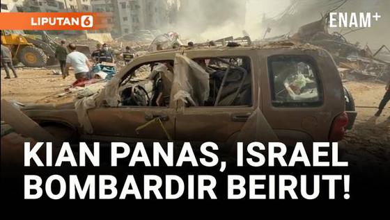 VIDEO: Israel Dikecam Usai Serang Ibu Kota Lebanon Beirut