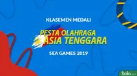 Klasemen Medali SEA Games 2019. (Bola.com/Dody Iryawan)