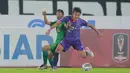 PSS Sleman kembali mengambil alih dominasi permainan di awal babak kedua. Namun Persita yang sudah ketinggalan di babak pertama juga tampil ngotot. (Bola.com/Arief Bagus)