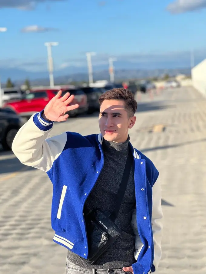 Verrell Bramasta liburan akhir tahun 2021 di Los Angeles, Amerika Serikat