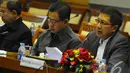 Menteri Agama Lukman Hakim Saifuddin menyatakan mulai saat ini masyarakat yang ingin menikah tidak perlu mengeluarkan biaya nikah, Jakarta, Senin (25/8/2014) (Liputan6.com/Andrian M Tunay)
