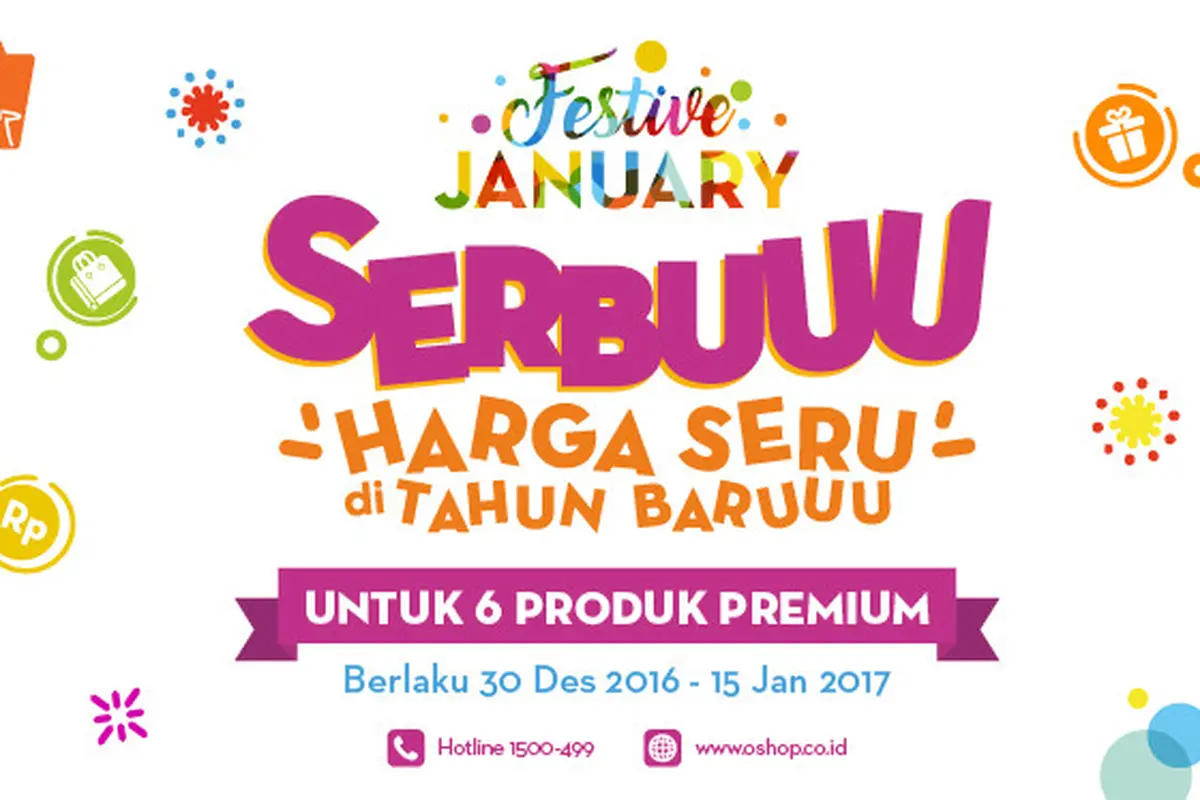 Festive January: Promo Awal Tahun OSHOP yang Heboh!