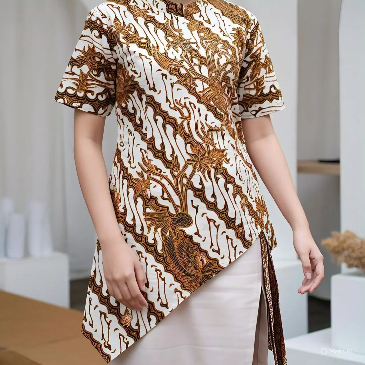 13 Model Batik Modern Wanita Yang Cocok Untuk Berbagai Acara Trendi 