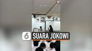 Seorang siswa SMA 4 Jakarta, mendadak viral di media sosial lantara ia memiliki suara mirip Presiden Joko Widodo. Videonya pun memancing komentar warganet.